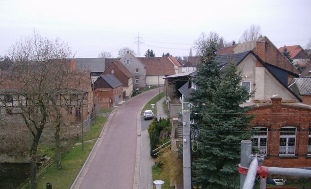 Blick die Schrotestraße rauf (März 2004)